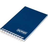 Блокнот на спирали А6 60л. ATTACHE, синий, блок 60г, обложка 215г