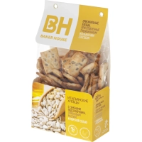 Хлебцы Итальянские BAKER HOUSE сем подсолн олив масл соль 1/250 Раменс 1,75