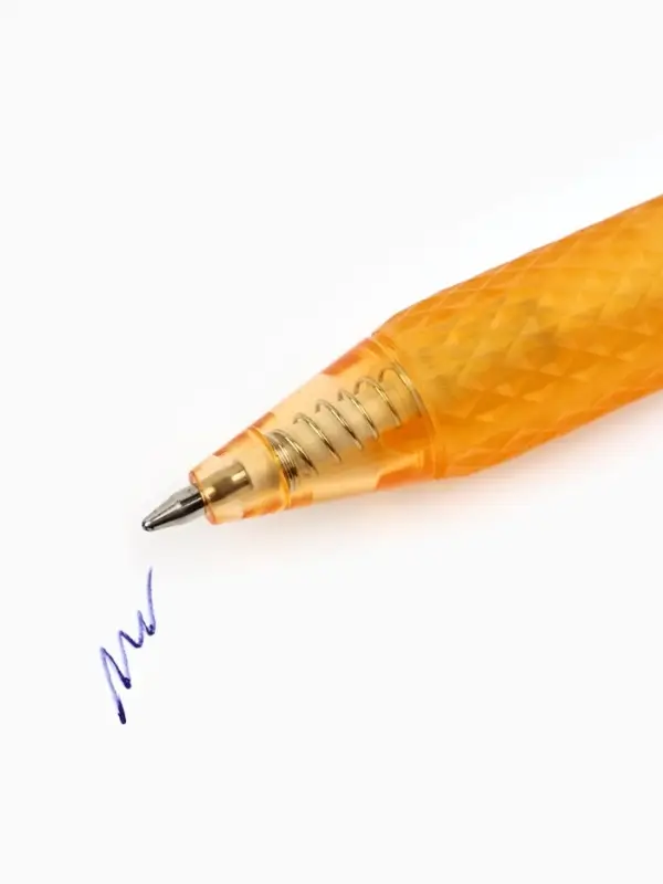 Ручка шариковая с резиновым держателем "У меня лапки", синяя паста 0.5 мм