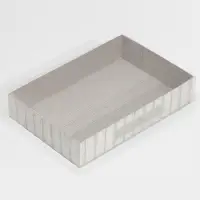 Кондитерская упаковка, коробка для макарун с PVC крышкой, «Дерево», 18 х 12 х 3.5 см