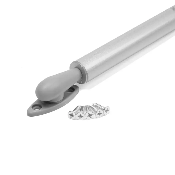 Газовый лифт ТУНДРА GG080GR, 80N, с доводчиком, серый, 2 шт. TMP