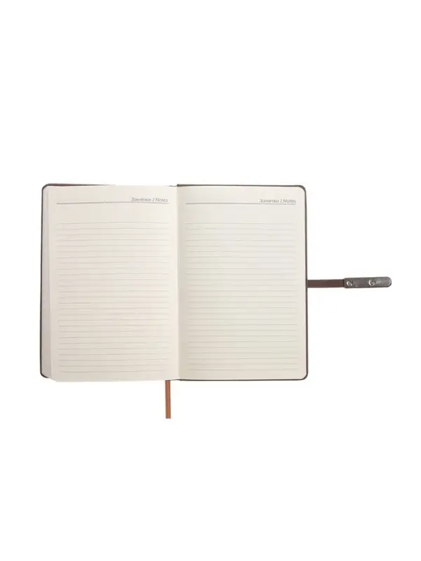 Ежедневник недатированный формат А5, с хлястиком, 112л, линия, пвх, Узор Коричневый Ежедневник недатированный формат А5, с хлястиком, 112л, линия, пвх, Узор Коричневый