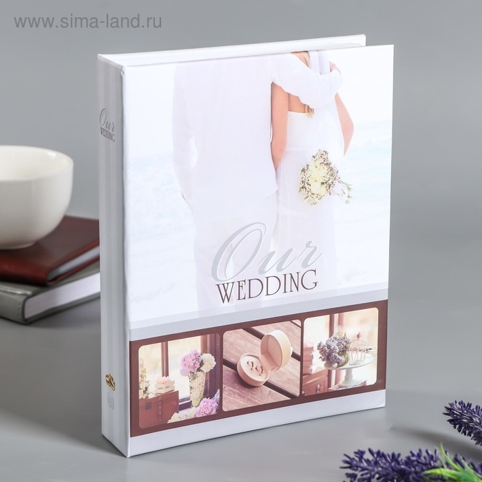 Фотоальбом на 72 фото Фотоальбом на 72 фото "Свадебный" 15x21 см