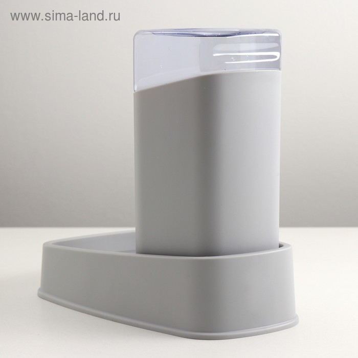 Автопоилка с угольным фильтром 3 л, серая Автопоилка с угольным фильтром 3 л, серая