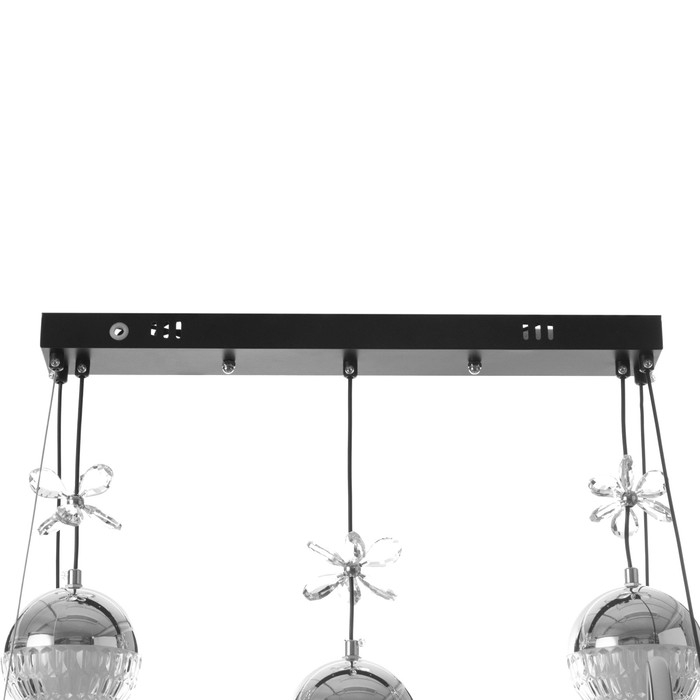 Светильник с ПДУ Светильник с ПДУ "Фиора" LED 120Вт 3000-6000К черный 62х33х15-115 см