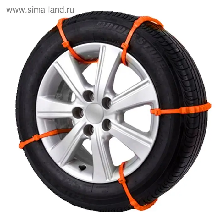 Противобуксовочные хомуты, усиленные, R=13-R=18, 2&times;91 см, набор 10 шт.