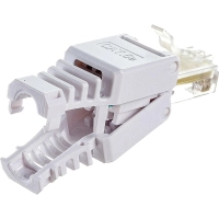 Коннектор полевой LANMASTER LAN-TMP-U5E-WH, неэкранированный, кат.5E