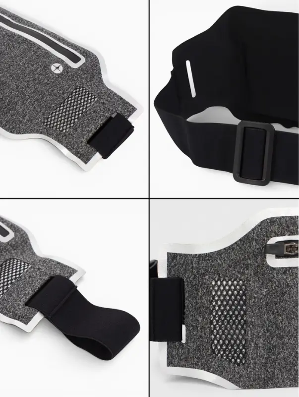 Сумка поясная туристическая, влагозащитная, 32&times;12 см, серая