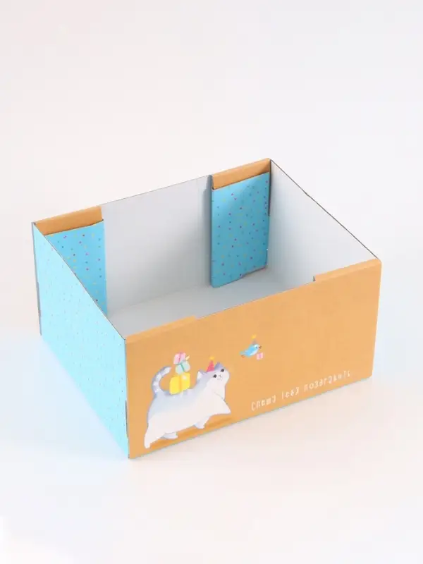 Коробка складная &laquo;С днем рождения&raquo;, 31 х 25,5 х 16 см