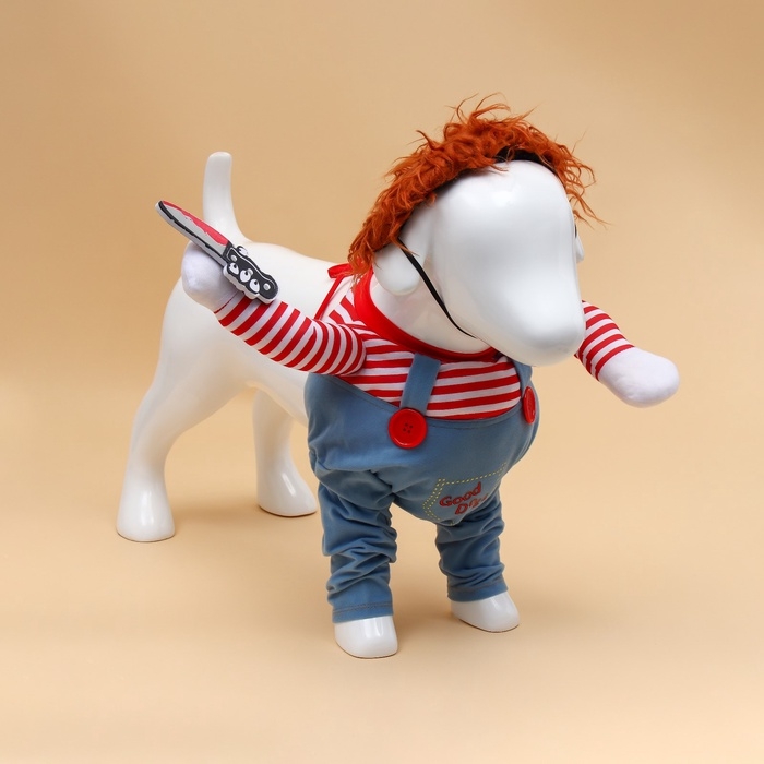 Новый год. Костюм Новый год. Костюм "Маньяк", размер M (ДС 34, ОГ 43, ОШ 20 см, вес 5-10 кг)