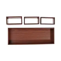 Органайзер 4 секции, 34&times;12&times;10 см, для офиса