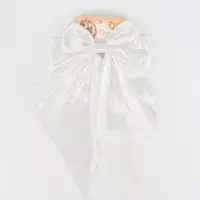 Заколка - автомат для волос QF &laquo;Абель&raquo;, 35&times;19 см, белая