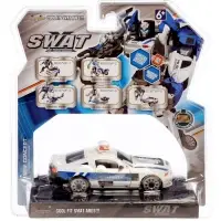 Робот &laquo;Полицейская машина&raquo;, с металлическими элементами, трансформируется