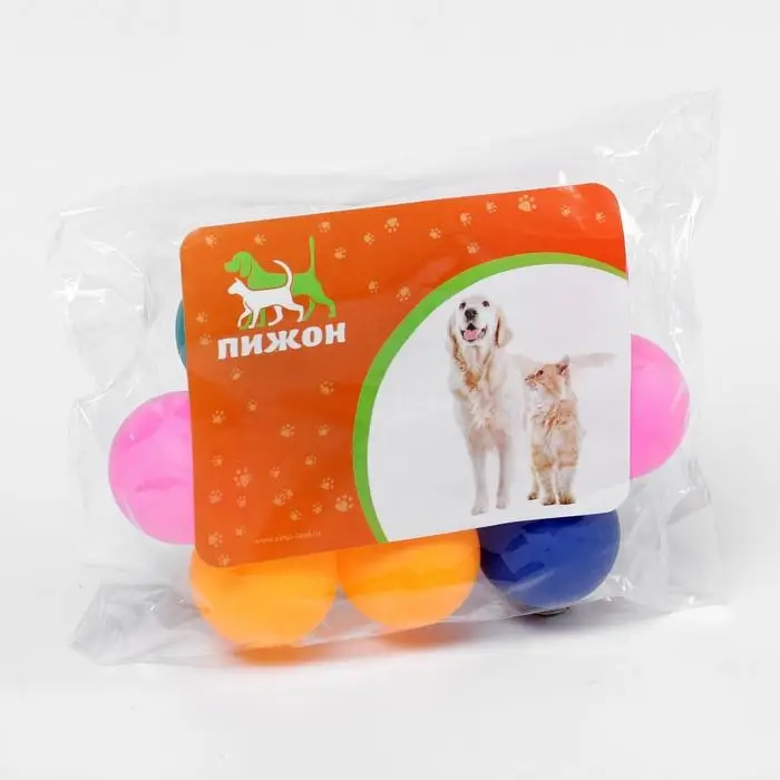 Шарики для кошек, 4 см (подходят для игровых комплексов), фасовка 10 шт, микс цветов Шарики для кошек, 4 см (подходят для игровых комплексов), фасовка 10 шт, микс цветов