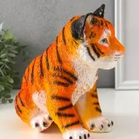 Копилка "Тигр сидячий" оранжево-коричневый 23х15,5х23 см Копилка "Тигр сидячий" оранжево-коричневый 23х15,5х23 см