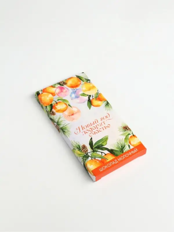 Шоколад 70 гр "Снежный мандарин"