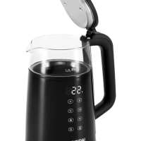 Чайник HYK-G6404 1.7л. 2200Вт черный