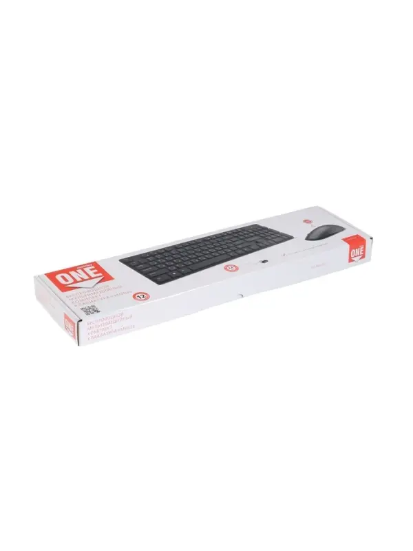 Комплект клавиатура и мышь Smartbuy ONE 400AG, беспроводной, USB, от батареек AA/ААА, чёрный Комплект клавиатура и мышь Smartbuy ONE 400AG, беспроводной, USB, от батареек AA/ААА, чёрный