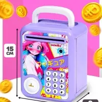 Музыкальная игрушка ZABIAKA &laquo;Кавай сейф&raquo;, фиолетовый