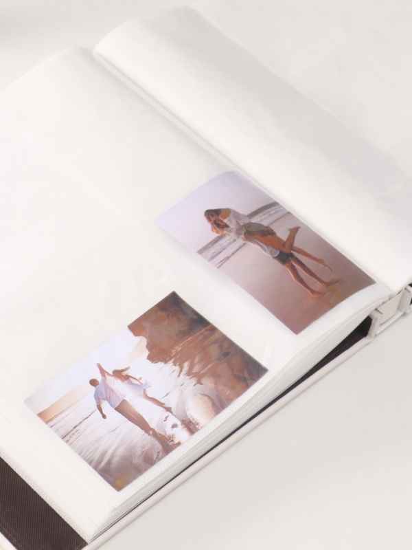 Фотоальбом на 500 фото 10х15 см Фотоальбом на 500 фото 10х15 см "Фигурное обрамление" кожзам, в коробке 5,5х32,5х34 см