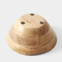 Салатник &laquo;Пряник&raquo;, 23&times;23&times;10.5 см, дерево манго