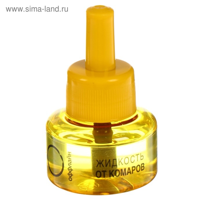 Дополнительный флакон-жидкость от комаров  Дополнительный флакон-жидкость от комаров "Комарофф", 45 ночей, 1 шт