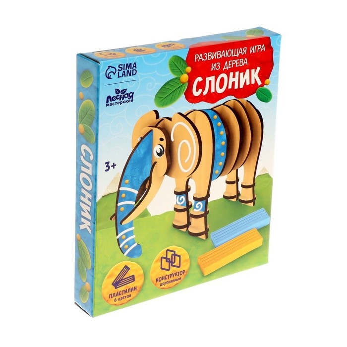 Аппликация пластилином «Слоник» Аппликация пластилином «Слоник»