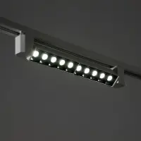 Светильник трековый BayerLux Simple &laquo;Линза&raquo; LED, 20 Вт, 34&times;3.5&times;4.5 см, белый