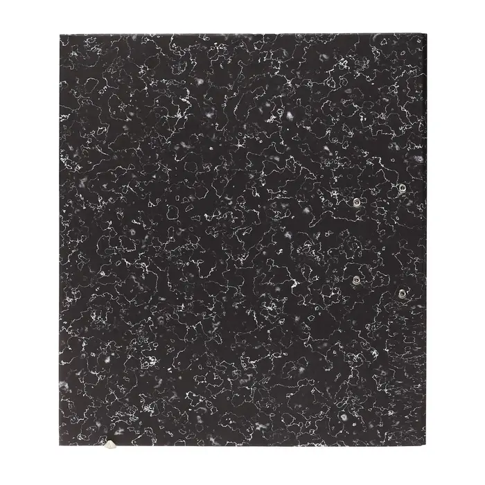 Папка-регистратор 75 мм, А4, эконом мрамор, черная, МИКС Папка-регистратор 75 мм, А4, эконом мрамор, черная, МИКС