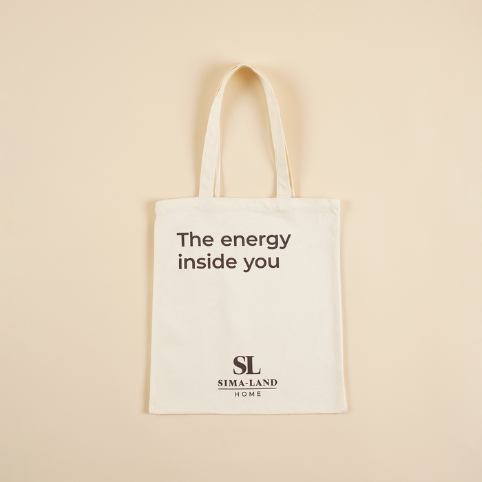 Сумка шопер для йоги Sima-Land Home, 34х0,5х39 см, без подклада Сумка шопер для йоги Sima-Land Home, 34х0,5х39 см, без подклада