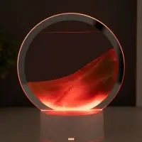 Светильник настольный СТАРТ Sands, LED, 10 Вт, USB, 16&times;16&times;20 см, 3хAA, оранжевый