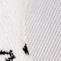 Коврик Доляна White Cat, 50.5&times;61 см, ворс 1.5 см, микрофибра, белый