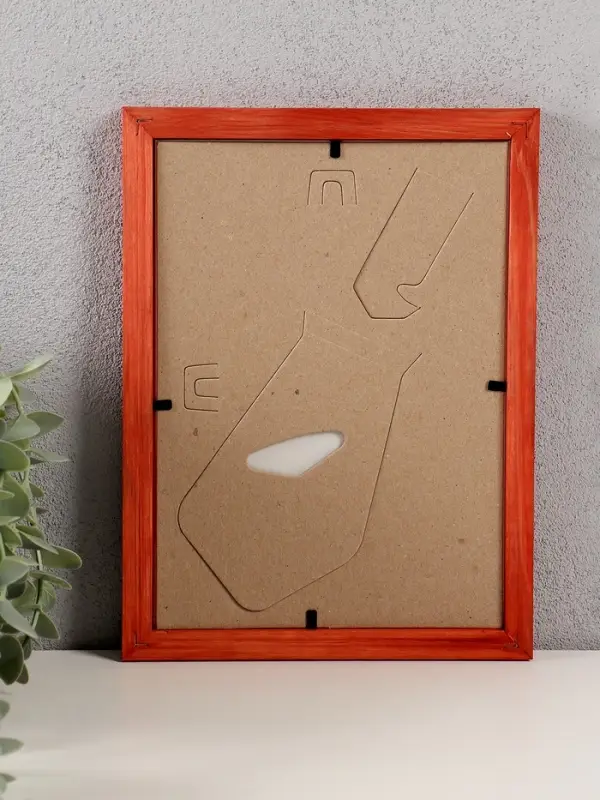 Фоторамка дерево 15х21 см, махагон №2 (пластиковый экран) Фоторамка дерево 15х21 см, махагон №2 (пластиковый экран)