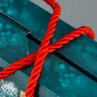 Коробка подарочная складная "МалаХит" 23 х 10 х 22 см Коробка подарочная складная "МалаХит" 23 х 10 х 22 см