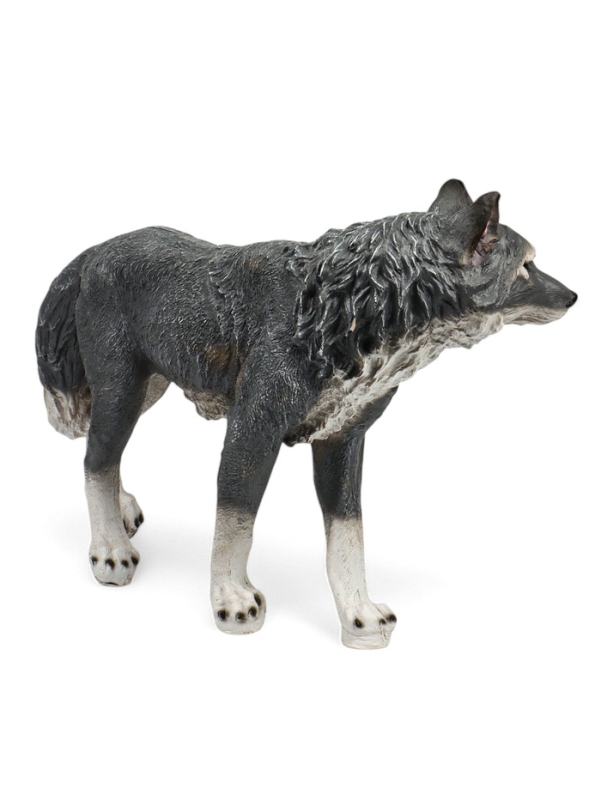 Садовая фигура из полистоуна «Волк», 43×21×58 см Садовая фигура из полистоуна «Волк», 43×21×58 см