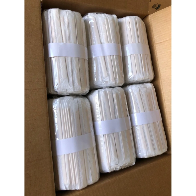 Размешиватель одноразовый деревянный L=18см инд.уп. (250шт/уп)