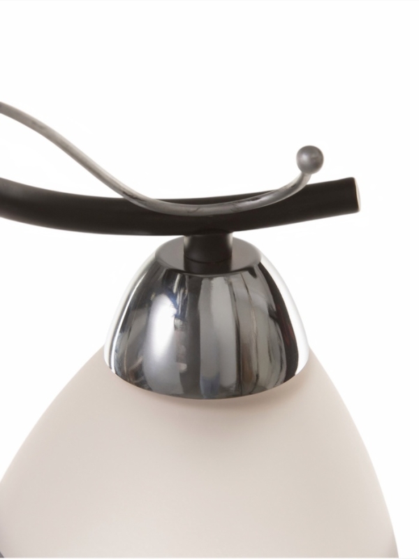 Люстра Люстра "Лайма" 2хЕ27 40Вт черно-хромовый 50х15х24 см