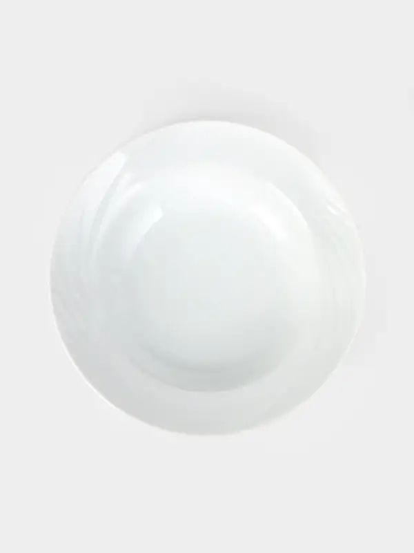 Тарелка глубокая Добрушский завод &laquo;Голубка&raquo;, 250 мл, d=20 см, фарфор, белая