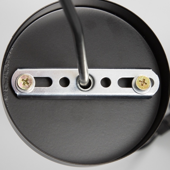 Светильник Светильник "Колин" 1х40Вт Е27 черный 19х19х30(130)см