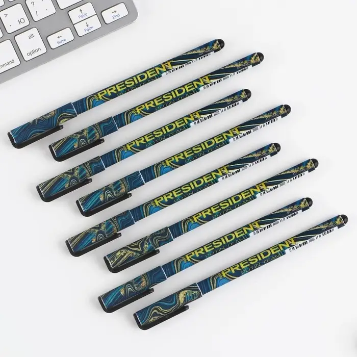 Ручка пластик с колпачком шариковая «Достояние. Россия в каждом из нас», синяя паста, 0.7 мм Ручка пластик с колпачком шариковая «Достояние. Россия в каждом из нас», синяя паста, 0.7 мм