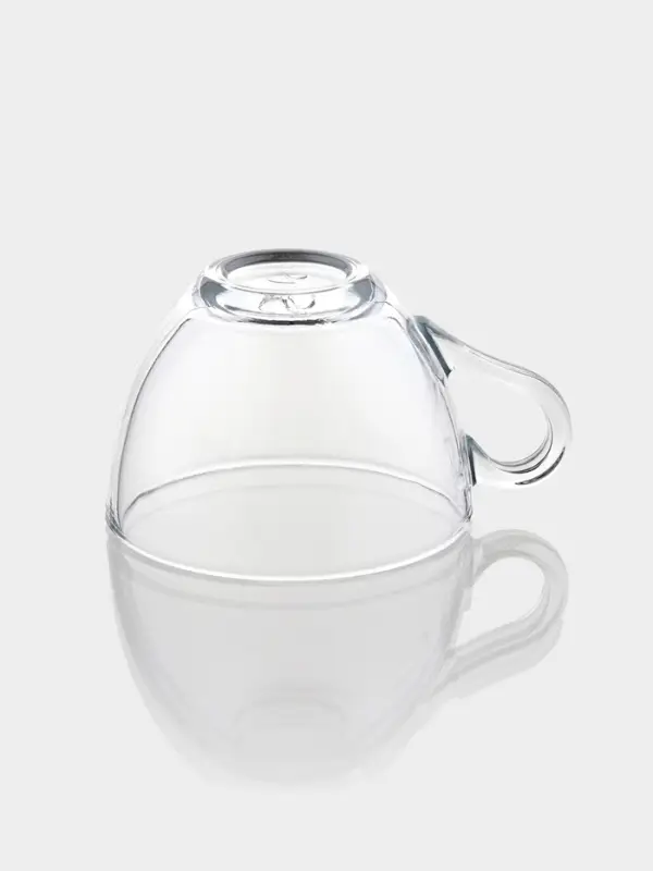 Чайный набор Paşabah&ccedil;e Basic, 12 предметов: 6 чашек 225 мл, 6 блюдец d=13.7 см, стекло, прозрачный