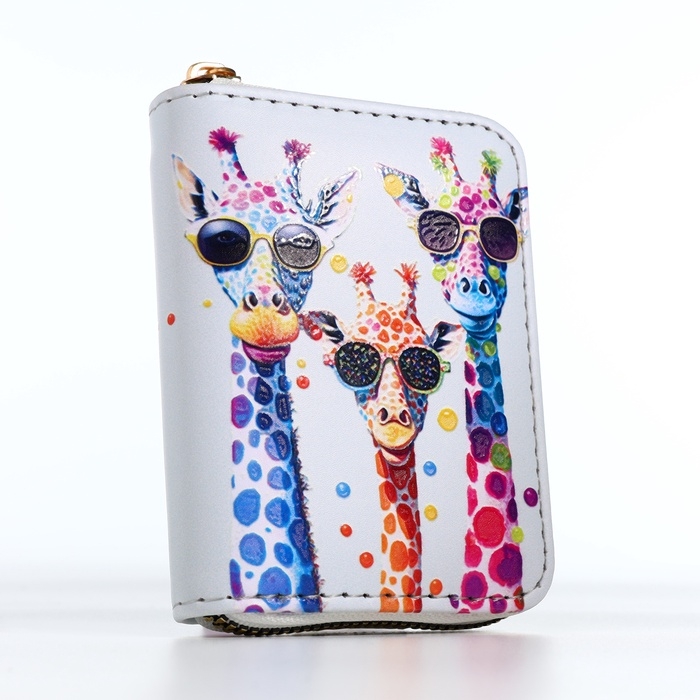 Кошелёк на молнии, цвет белый Кошелёк на молнии, цвет белый