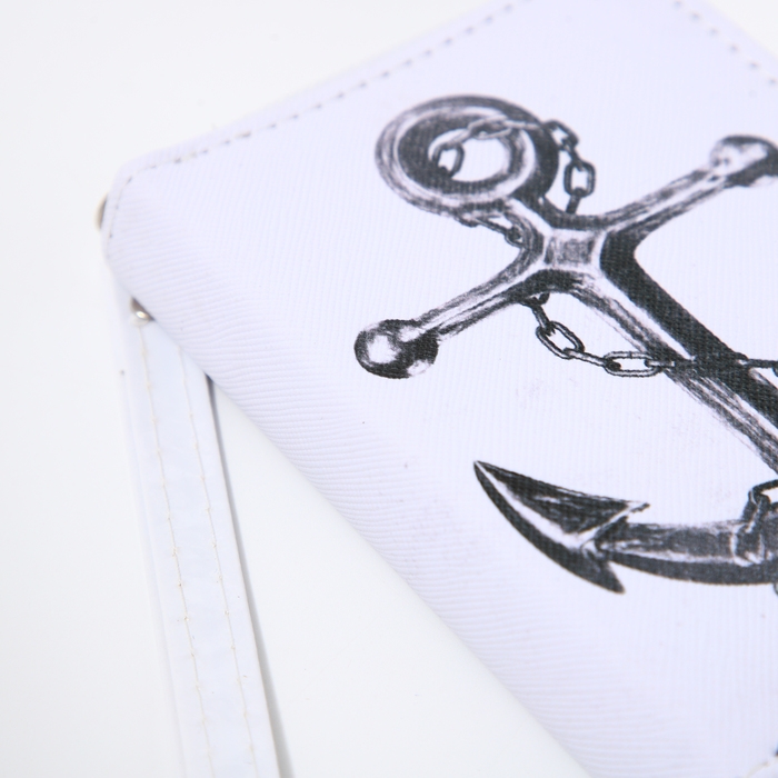 Кошелёк детский на молнии «Выбражулька», цвет белый