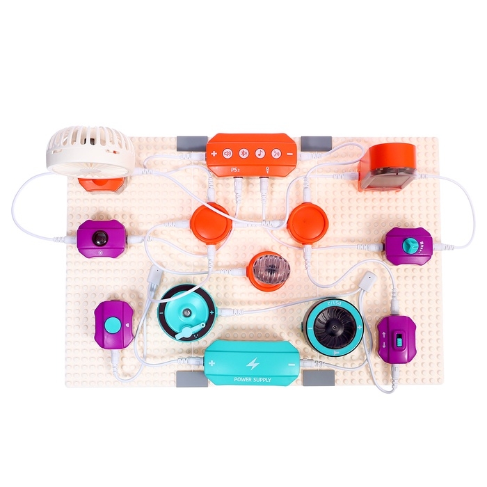 Электронный конструктор, 53 детали, 151 схема Электронный конструктор, 53 детали, 151 схема