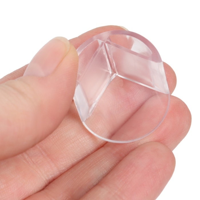 Защитные накладки на углы, круглые, набор 6 шт., силикон, Крошка Я Защитные накладки на углы, круглые, набор 6 шт., силикон, Крошка Я