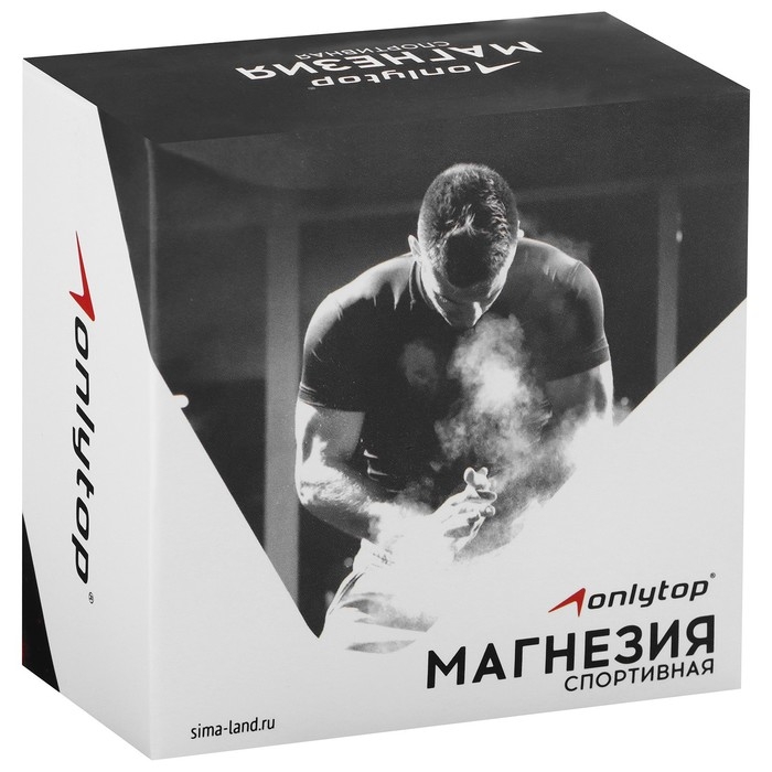 Магнезия спортивная в коробке ONLYTOP «Будь в форме» Магнезия спортивная в коробке ONLYTOP «Будь в форме»