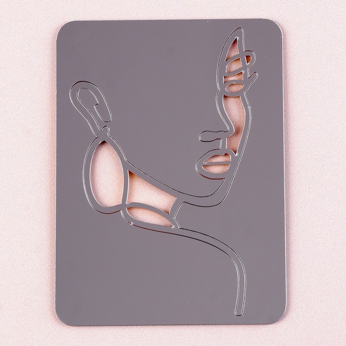 Украшение для торта &laquo;Девушка с серьгой&raquo;, цвет золото