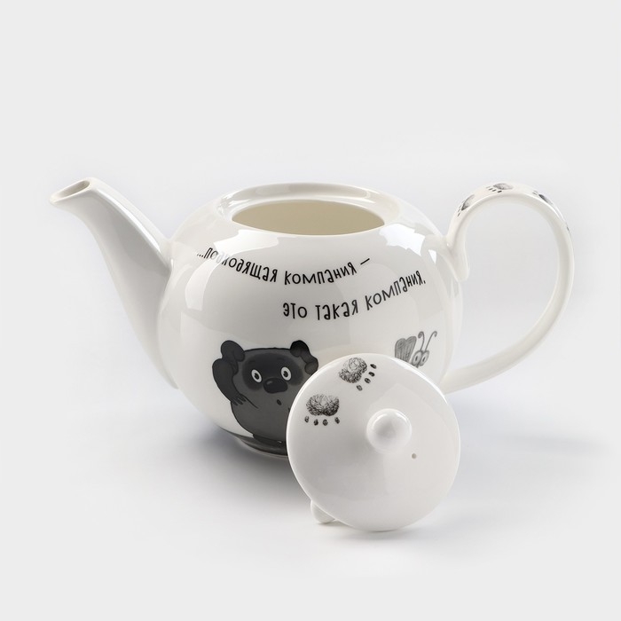 Чайник фарфоровый «Винни Пух», 1,2 л Чайник фарфоровый «Винни Пух», 1,2 л