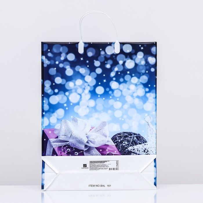 Новый год. Пакет  Новый год. Пакет "Новый год", мягкий пластик, 41х32 см.