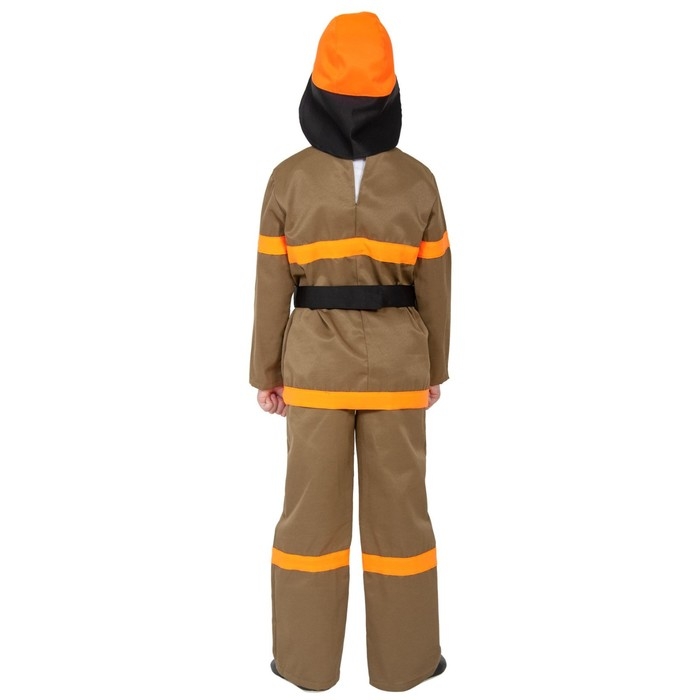 Карнавальный костюм «Пожарный»: куртка, брюки, ремень, шлем, р. 30–32, рост 116–122 см Карнавальный костюм «Пожарный»: куртка, брюки, ремень, шлем, р. 30–32, рост 116–122 см
